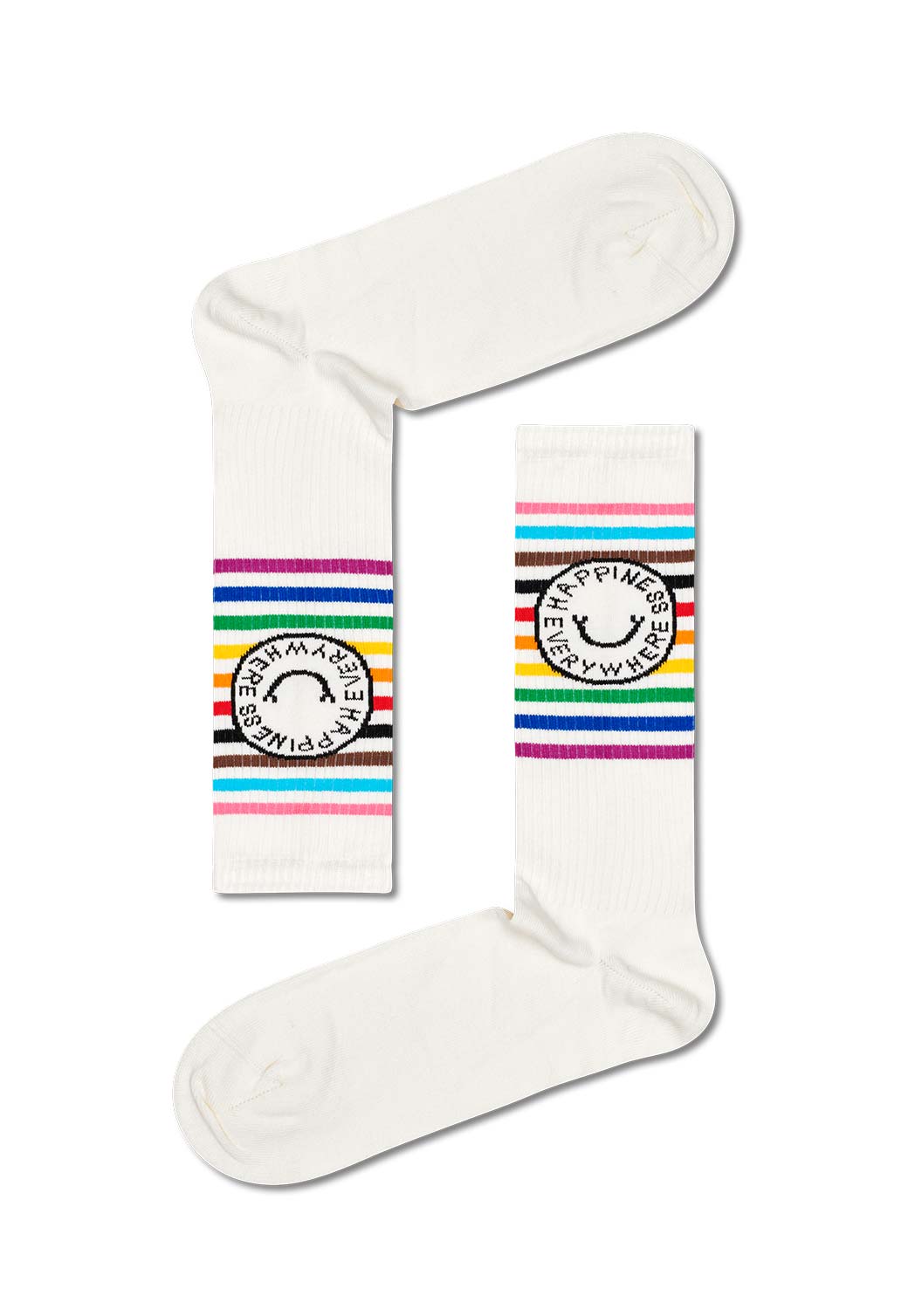 Beige מארז גרביים גאווה | 3 זוגות HAPPY SOCKS