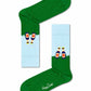 Dark Green מארז גרביים פיקניק לנשים | 3 זוגות HAPPY SOCKS