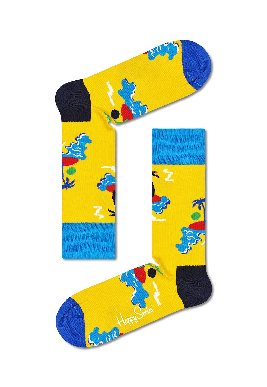 Dark Cyan מארז גרביים צבעוני | 2 זוגות HAPPY SOCKS