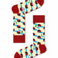 Firebrick מארז גרביים בהדפס צבעוני | 7 זוגות HAPPY SOCKS