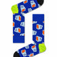 Midnight Blue מארז גרביים בהדפס צבעוני | 7 זוגות HAPPY SOCKS