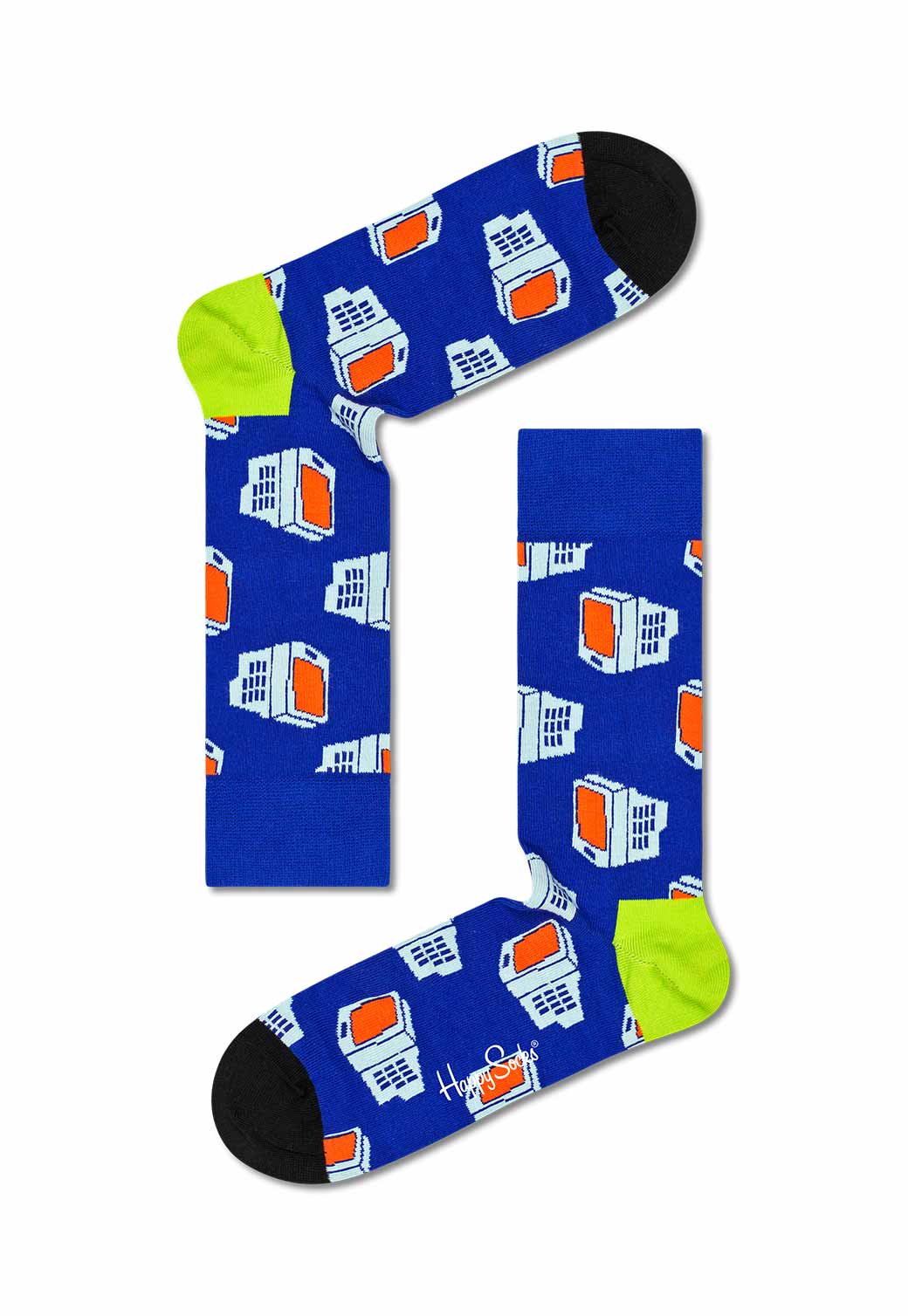 Midnight Blue מארז גרביים בהדפס צבעוני | 7 זוגות HAPPY SOCKS