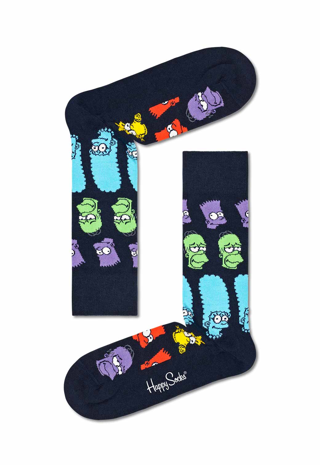 Dark Slate Gray מארז גרביים The Simpsons HAPPY SOCKS