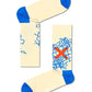 Antique White מארז גרביים 4 זוגות WWF HAPPY SOCKS