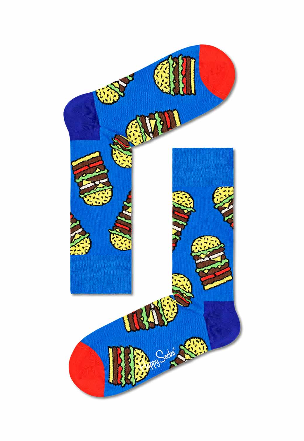 Royal Blue מארז גרביים אוכל לנשים | 4 זוגות HAPPY SOCKS