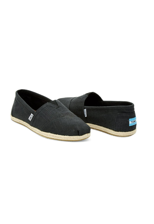 Dark Slate Gray נעלי בד סוליית חבל TOMS