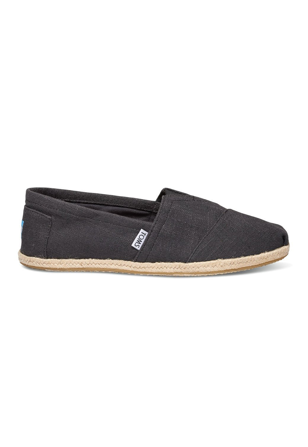 Dark Slate Gray נעלי בד סוליית חבל TOMS