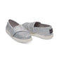 Dark Gray נעלי בד עם סקוץ' | ילדים TOMS