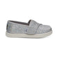 Dark Gray נעלי בד עם סקוץ' | ילדים TOMS