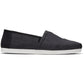 Dark Slate Gray נעלי בד שטוחים TOMS