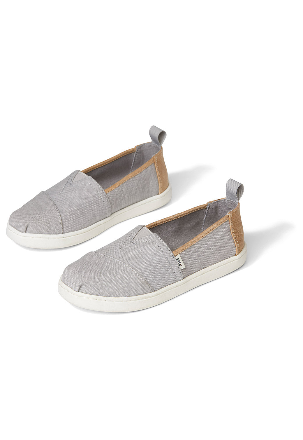 Gray נעלי בד שטוחים | ילדים TOMS