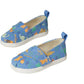 Light Slate Gray נעלי בד עם סקוץ' | ילדים TOMS