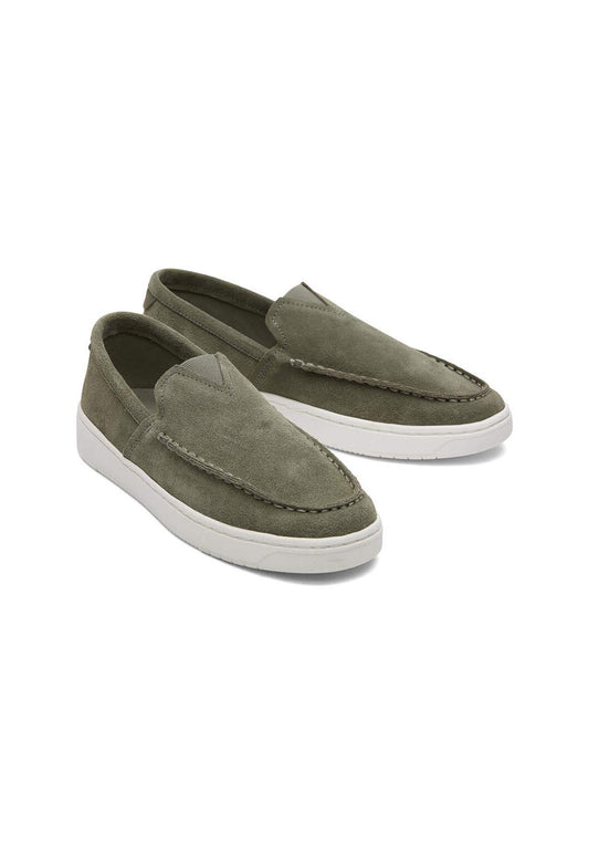 Dark Olive Green מוקסינים לגברים TOMS