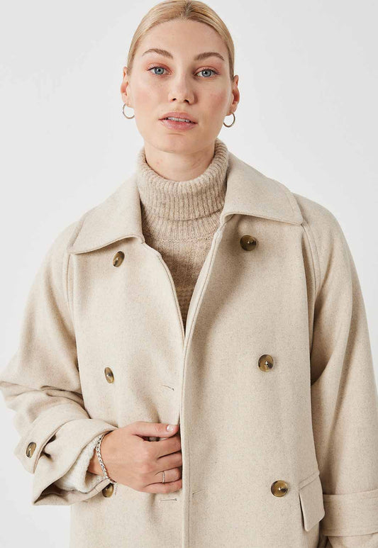 LISSU מעיל צמר לנשים