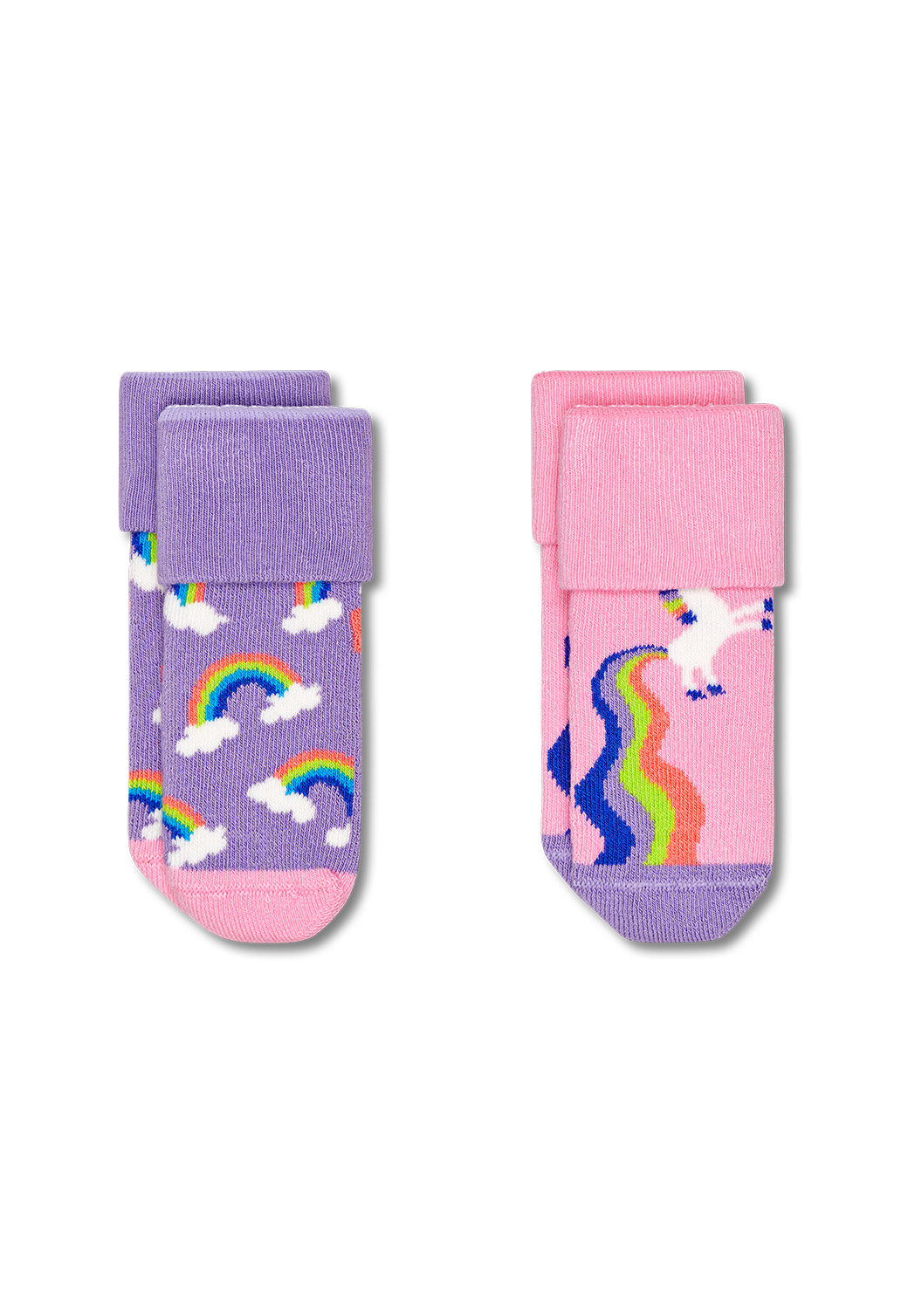 Plum מארז גרביים צבעוני יוניקורן לילדים | 2 זוגות HAPPY SOCKS