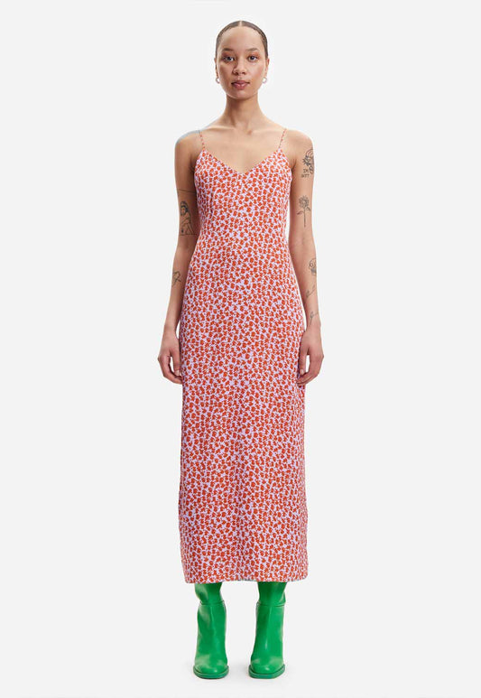 White Smoke שמלת מידי לנשים Nicoline SAMSOE SAMSOE