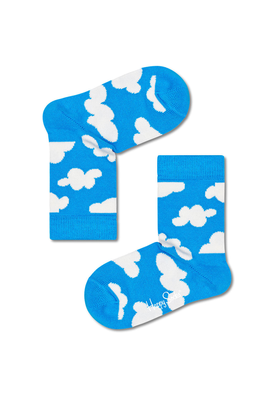 Dodger Blue מארז גרביים בהדפס חווה לילדים | 5 זוגות HAPPY SOCKS