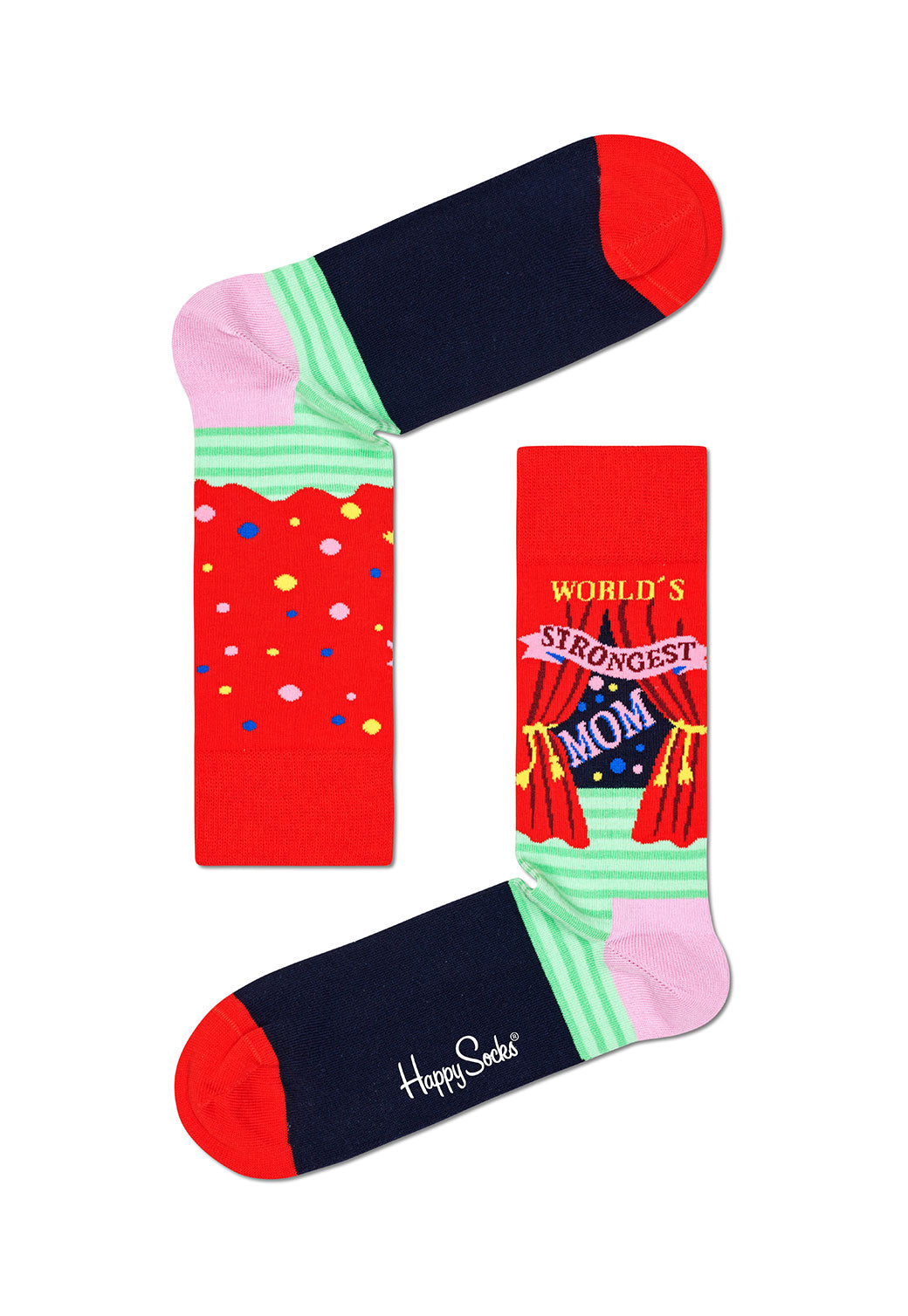 Red מארז גרביים יום האם | 3 זוגות HAPPY SOCKS