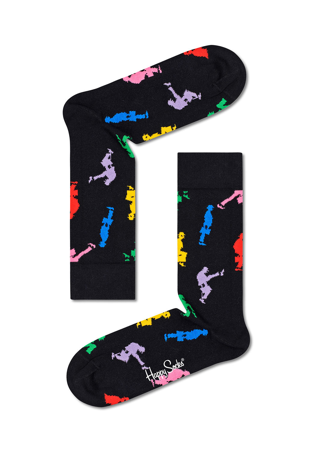 Black מארז גרביים מהדורת מונטי פייתון | 6 זוגות HAPPY SOCKS