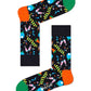 Dark Salmon מארז גרביים בהדפס יומולדת | 3 זוגות HAPPY SOCKS