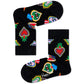 Tan מארז גרביים בהדפס לבבות לילדים | 3 זוגות HAPPY SOCKS