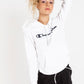 HOODED SWEATSHIRT WHT