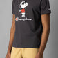 CHAMPION X PEANUT טי שירט קצרה מפתח עגול